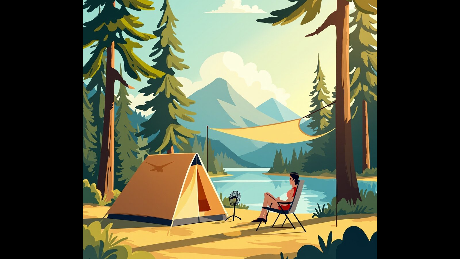 How to Camp in Hot Weather: 12 Tips to Stay Cool and Safe